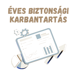 éves biztonsági honlap karbantartás
